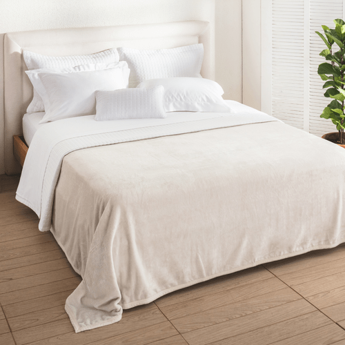 COBERTOR BUD ASPEN QUEEN 240/250 COR MARFIM