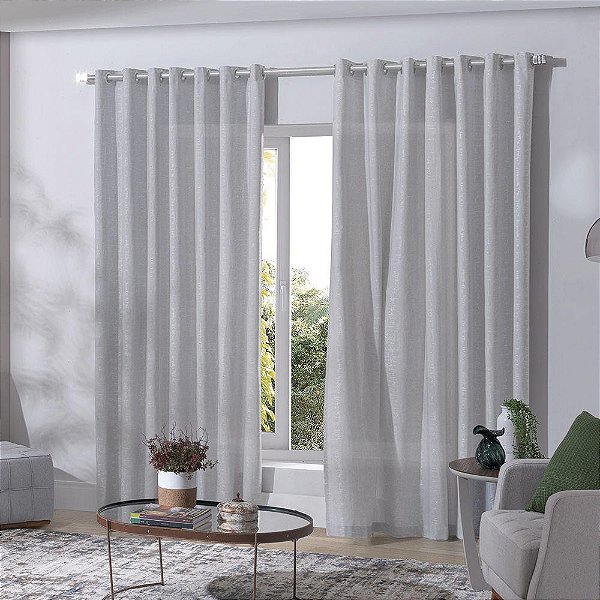 CORTINA BJA DUO 420X250 MONACO ALUMINIO