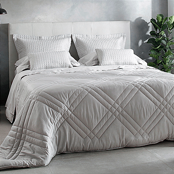 EDREDOM BUD VISION 180/240 SOLTEIRO BEGE