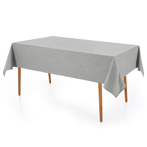 TOALHA DE MESA KAR HERBARE 160X220 CINZA