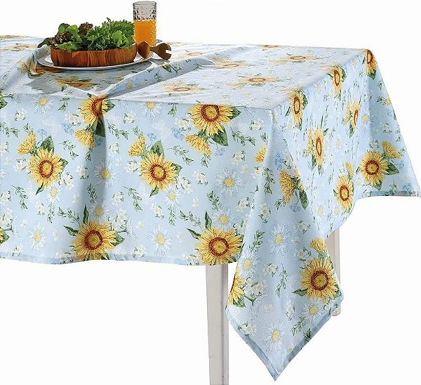 TOALHA DE MESA DOL CLEAN ATHENAS 140X210 IDA 02 6 LUGARES