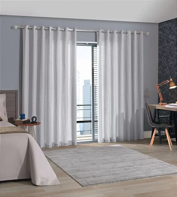 CORTINA BJA RUSTICA 300X170 LYON TAUPE
