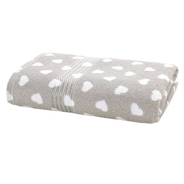 TOALHA BANHO DOL FELPUDO PRISMA 70X140 LOVE 01 C
