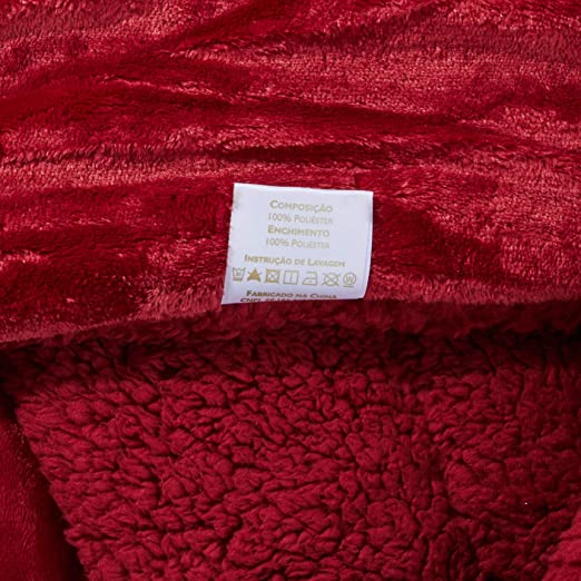 EDREDOM NIA CAPETOWN KING 240X260 BORDO