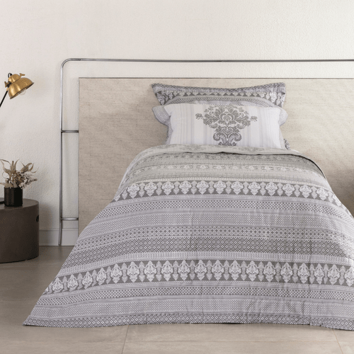 JG CAMA BUD PERCALLE WINDSOR SOLT CINZA