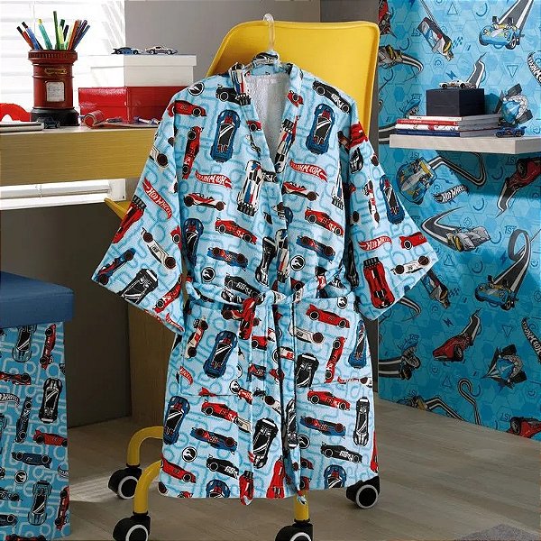 ROUPAO DOL INFANTIL VELOUR G HOTWEELS 05