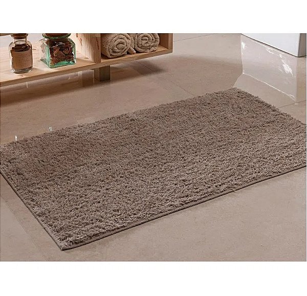 TAPETE NIA MISSISIPI 50X80 CINZA