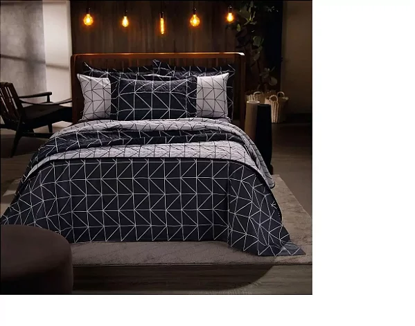 Jogo de Cama Coteminas Queen Home Design Lars Chumbo