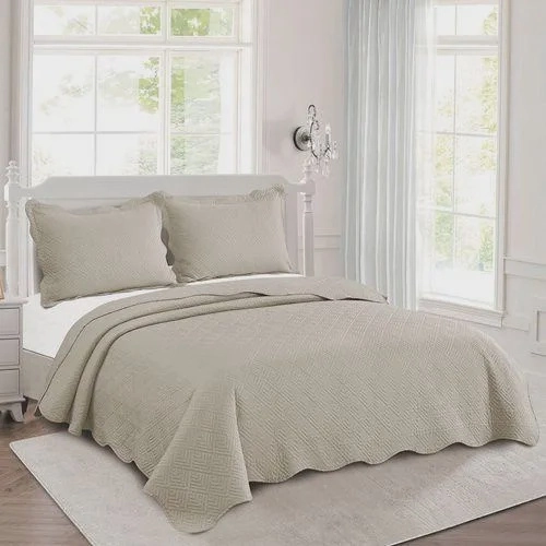 KIT COLCHA CAM CHRONOS CASAL BEGE