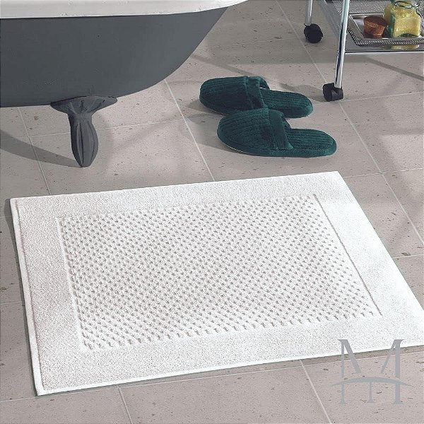 Piso Atoalhado Dohler Jacquard Navalhado Branco