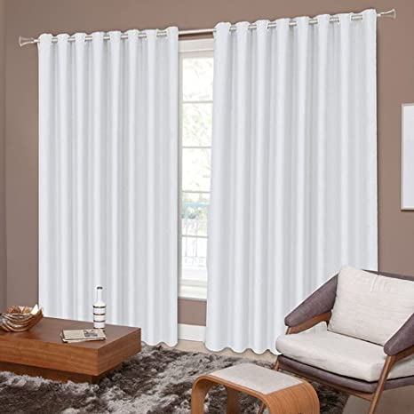 CORTINA BECADECOR BLACKOUT LISO 260X230 BRANCO