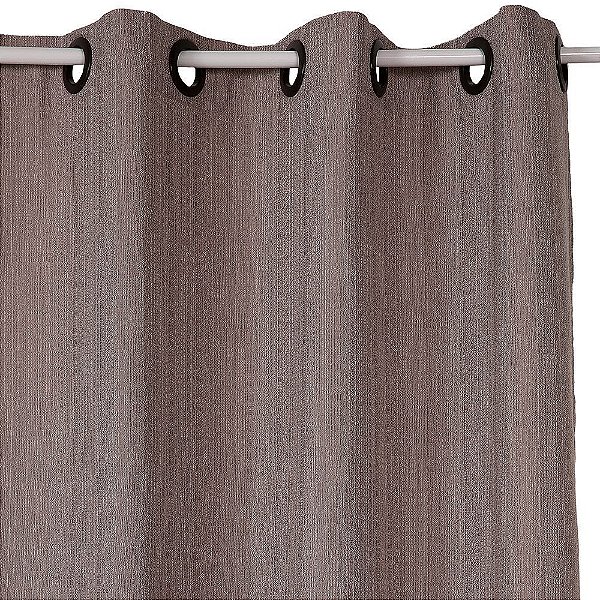 CORTINA BJA RUSTICA 360X250 POLI TAUPE
