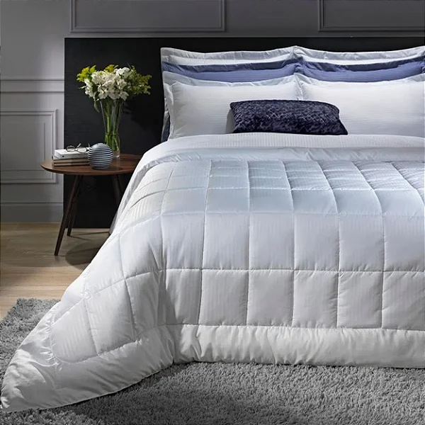 JG CAMA HDR LUMA CONFORT QUEEM BRANCO