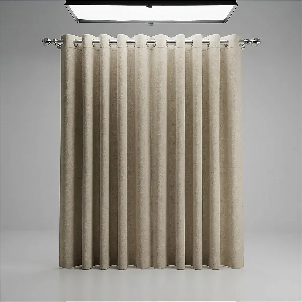 Cortina Bel Bali C/Forro 400X230 Marfim