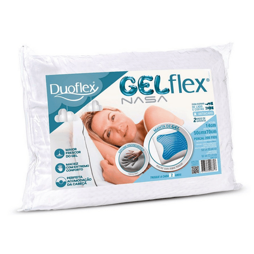 TRAVESSEIRO DUO GELFLEX NASA 50X70