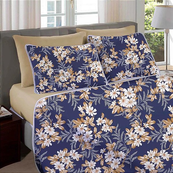 Jogo de Cama Sul Brasil Solteiro Vivaldi Lugano