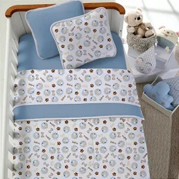 Jogo de Cama Sul Brasil Baby Vivaldi Royal Baby Dog