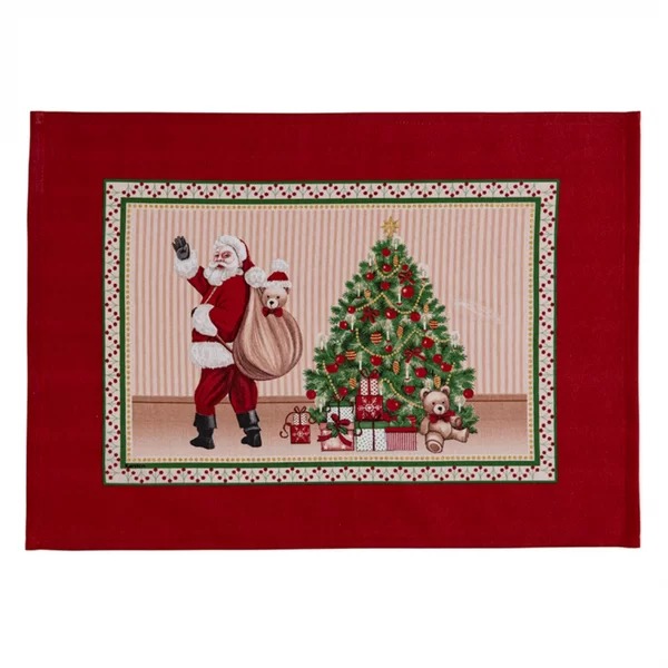 FUNDO PRATO KAR DUPLO NATAL NOITE MAGICA EST 33X45
