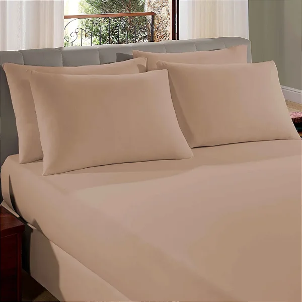 LENÇOL SUL PR PENT 158X198X35 DOCE DE LEITE