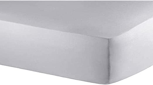 LENÇOL BUD BASIC PERCALLE CASAL 140/190/35 CINZA