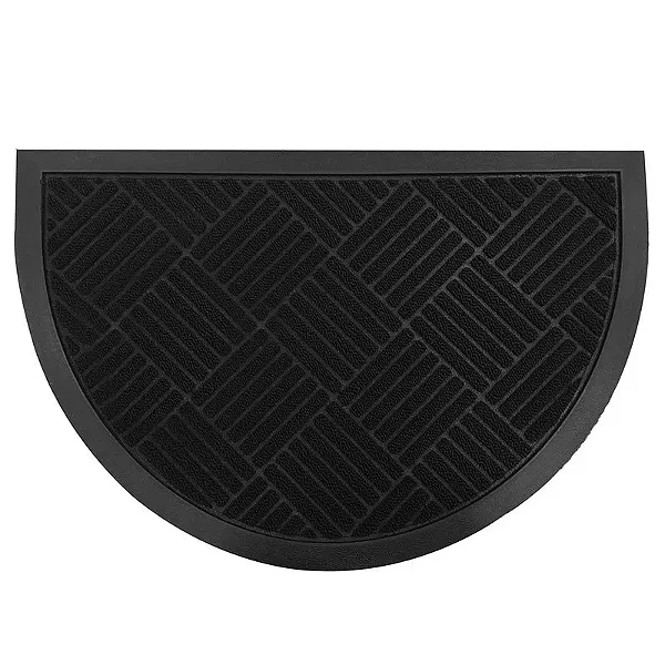 TAPETE NIA PORTA LIMA MEIA LUA 40X60 DES PRETO