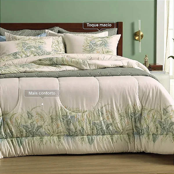 EDREDOM KAR LISSA EST SOLTEIRO 180X240