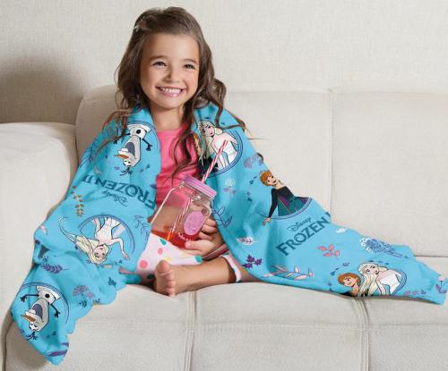 MANTA FLEECE LEP SOLT EST 125X150 FROZEN