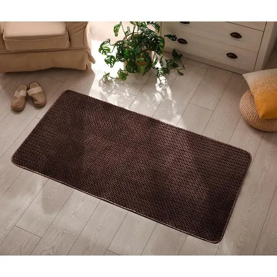 TAPETE JOL CRISTAL 60X100 CAFE