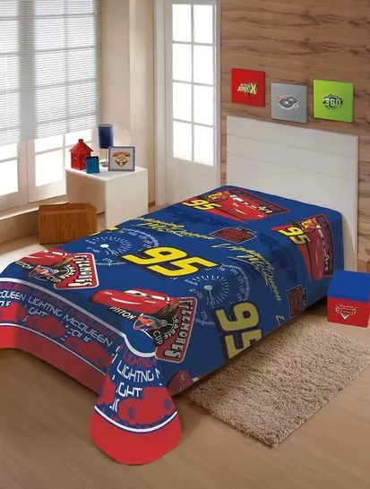 MANTA JOL DISNEY FUN C/CINTA CARROS PISTON 150/200