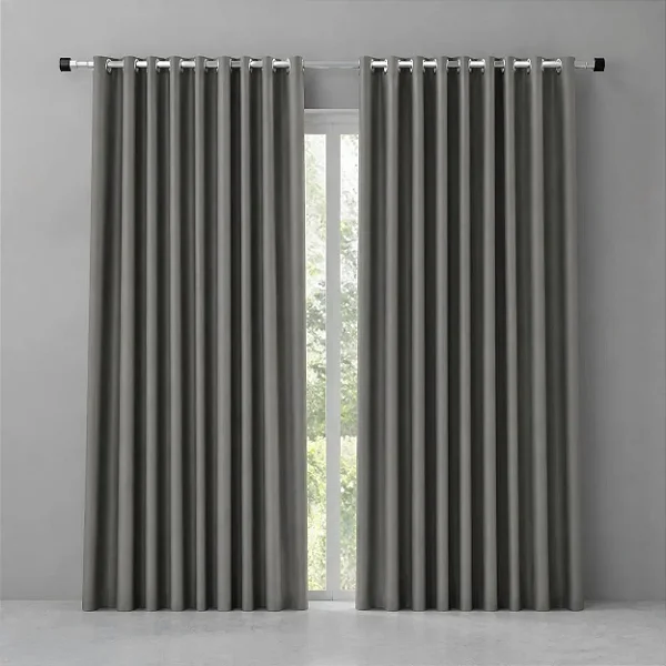 Corta Luz Bella Janela Tecido 540X250 Blend Taupe