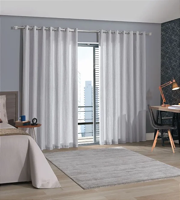 CORTINA BJA RUSTICA 360X250 LYON LINHO