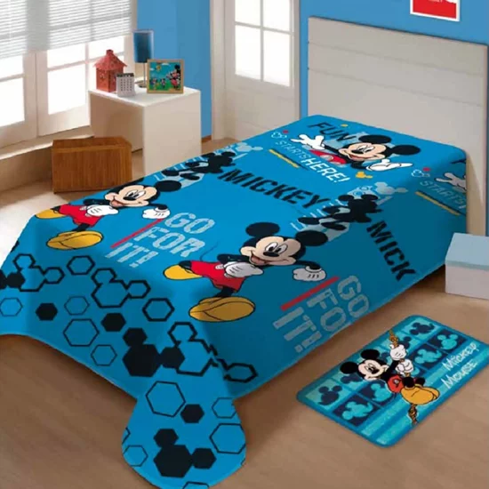 MANTA JOL DISNEY FUN C/CINTA 150X200 MICKEY FUN