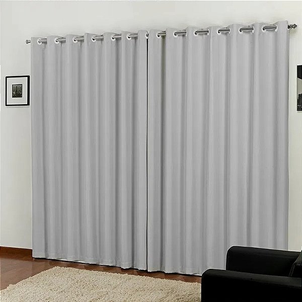 CORTINA NIA 100% BLACKOUT LS NC 260X230 BRANCO
