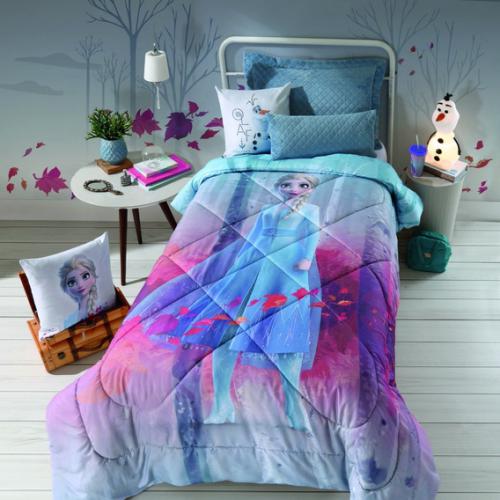 EDREDOM HDR DISNEY PLUSH MICRO SOLT 160x240 FROZEN