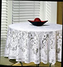T MESA BJ FLOR RENDA 160RED BRANCO