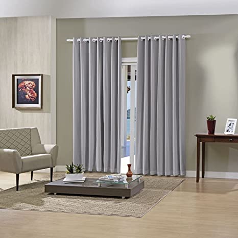 CORTINA BJA PRATIKA 420X250 LISA SLIM TITANIO