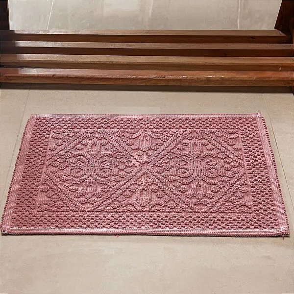 TAPETE NIA VERMONT 050X80 003 ROSE