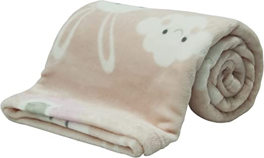 COBERTOR NIA TOQUE DE SEDA POA INF 90X110 ROSA