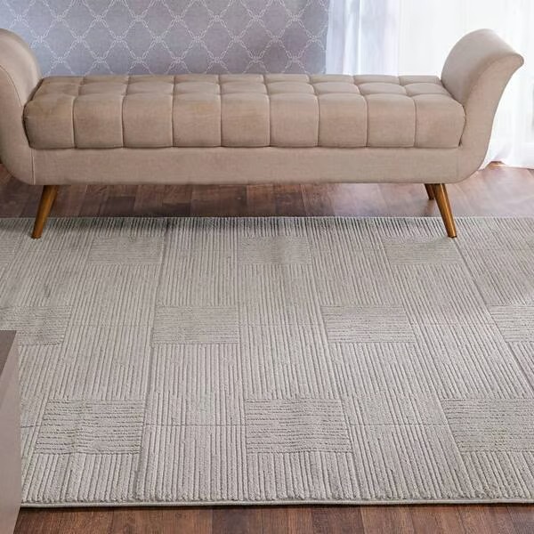 TAPETE NIA PIZA 200X250 BEGE