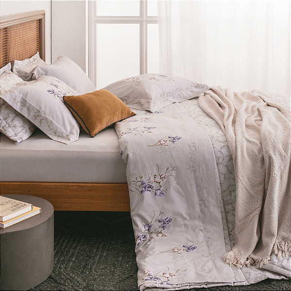 JG CAMA BUDD PERCALLE VINTIQUE KING