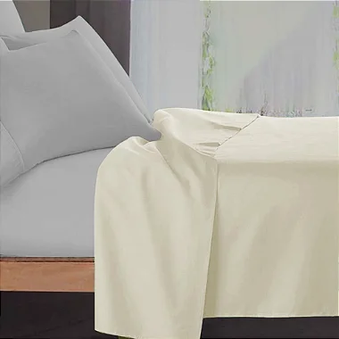 JG CAMA ENC PREMIUM LINEA QUEEN KAKI 4 PÇS.