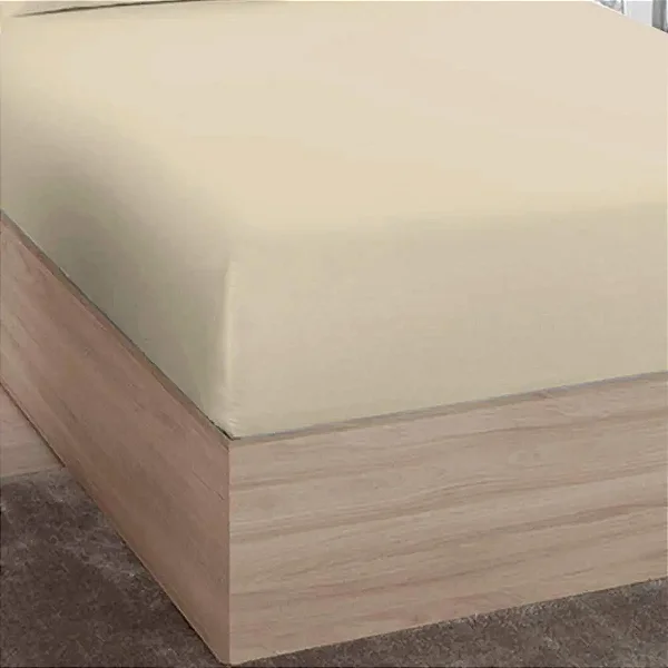 LENÇOL AVULSO ENC PREMIUM LINEA CASAL KAKI