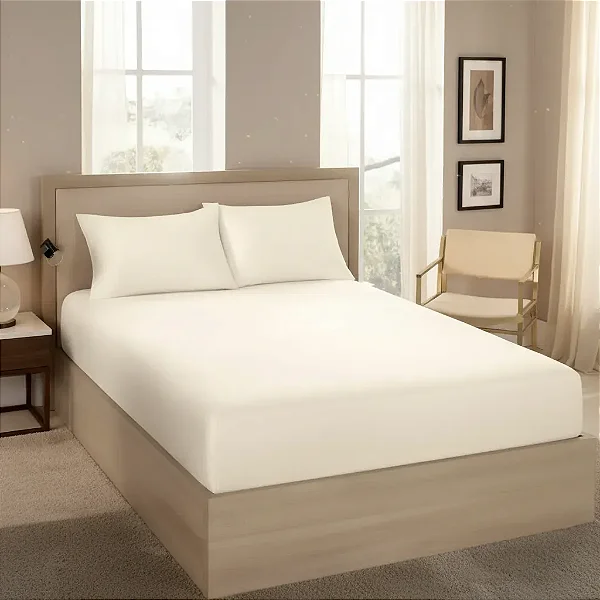 Lençol Avulso Enc Premium Linea Queen Perola