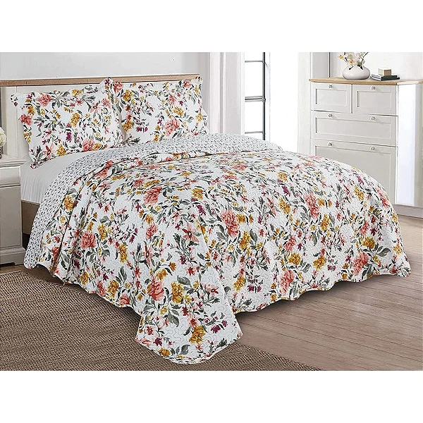 KIT COLCHA CAM EVOL PATCHWORK SOLTEIRO BRISA