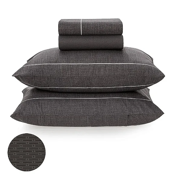 JG CAMA KAR VICENTE 4PCS CASAL 4PÇS