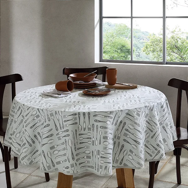TOALHA DE MESA DOL CLEAN ATHENAS EST 160 RED ELLIE 4 LUGARES LIMPA FÁCIL