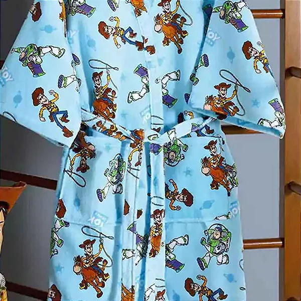 Roupão Dohler Infantil Felpudo Velour P Toy Story 11