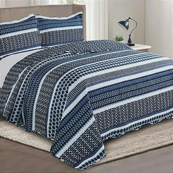 KIT COLCHA CAM EVOLUTION QUEEN 240X260 ULTIMA 3PÇS