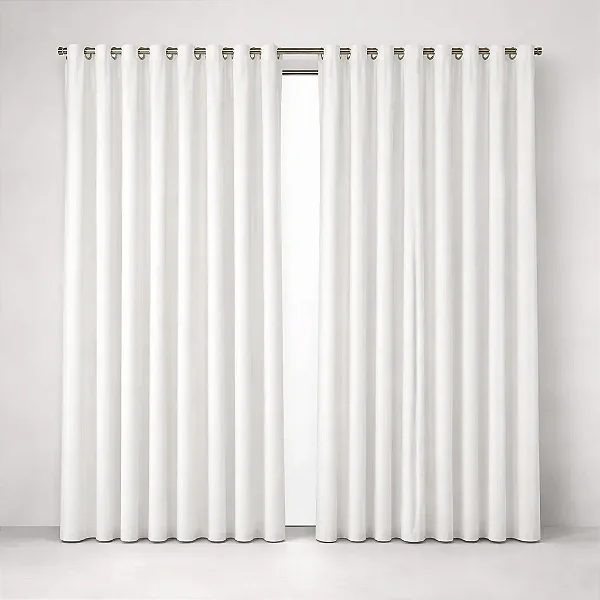 Corta Luz Bella Janela Inove Tecido 400X280 Liso Branco