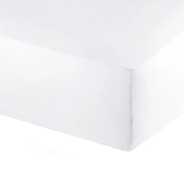 LENÇOL BUD VISION NEW COLORS 160X200X40 BRANCO QUEEN 300 FIOS